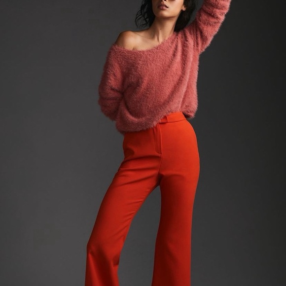 NWT Anthropologie Pilcro Cropped Eyelash sweater size L - Picture 7 of 12